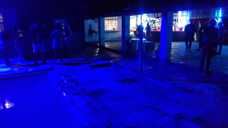 Força-tarefa impede a realização de festa clandestina no bairro Ribeirão Verde
