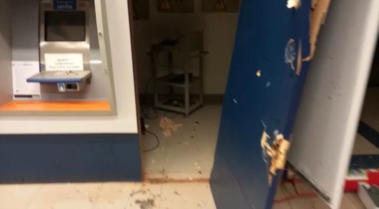 Agência bancária é alvo de criminosos em cidade da região