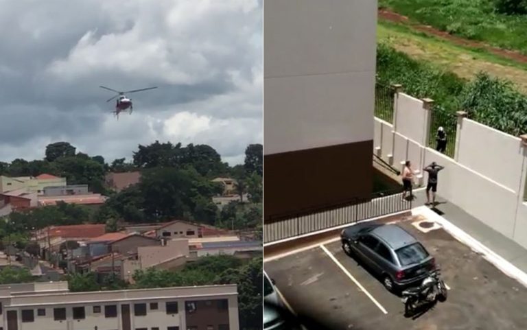 Vídeo | Perseguição policial termina com dois suspeitos detidos na zona Oeste de Ribeirão Preto