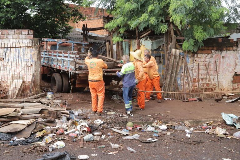 Mais de 67 toneladas foram retiradas de residências de acumuladores em 2020