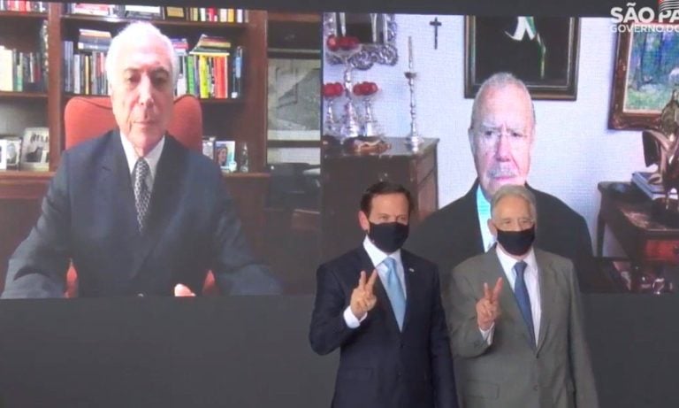 Governo de SP reúne ex-presidentes para ressaltar importância da vacinação