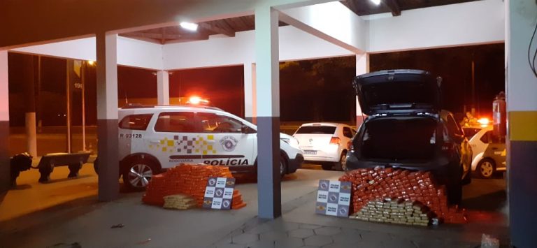 Polícia Rodoviária prende três pessoas por tráfico de drogas e apreende mais de 340 kg de maconha em rodovia da região