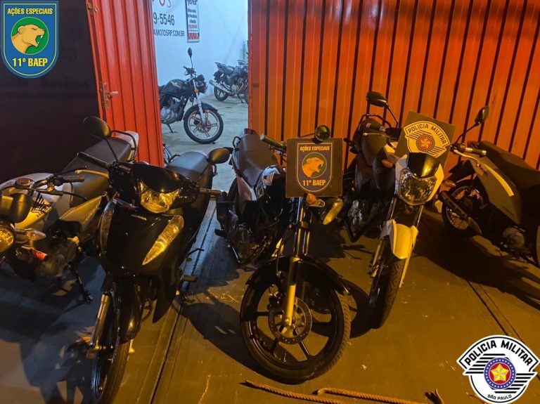Grupo invade loja de motos, mas é pego com a boca na botija pela PM nos Campos Elíseos