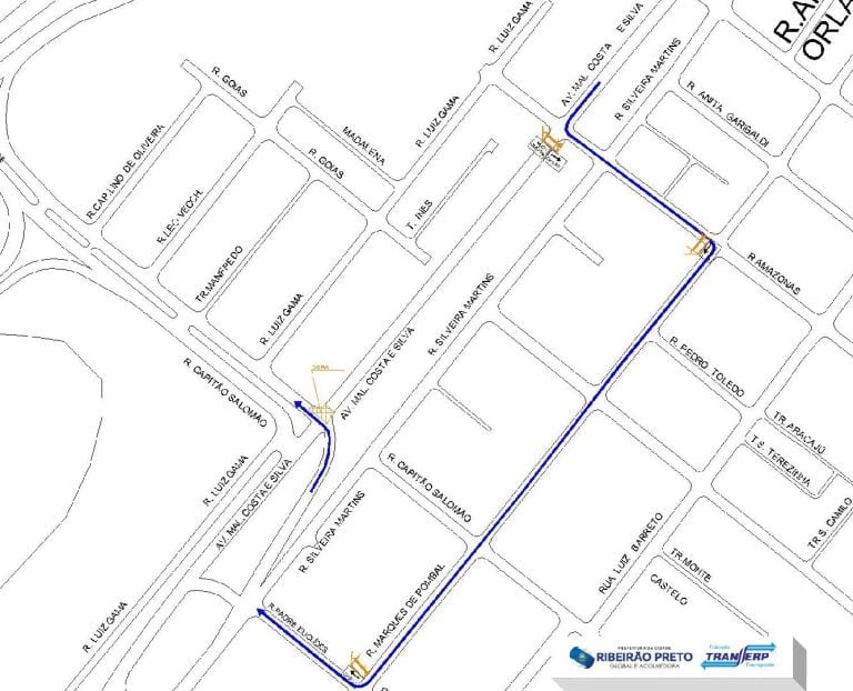 Avenida Costa e Silva será interditada na terça-feira, dia 2 de fevereiro