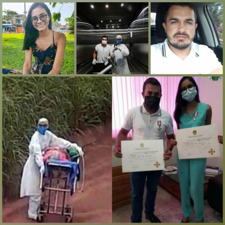 Valeu o esforço ! Idosa empurrada em maca na Transamazônica está curada