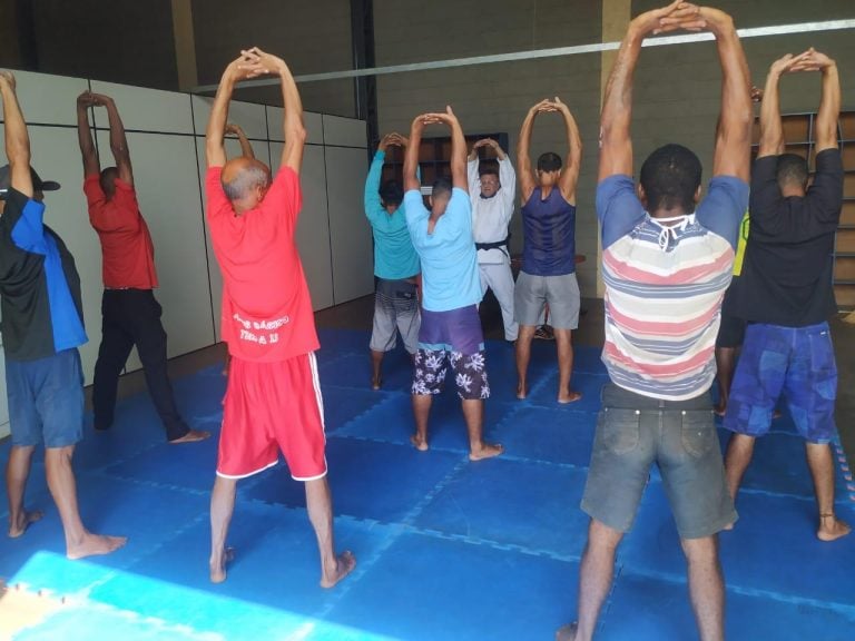 Projeto oferece atividade física à população em situação de rua