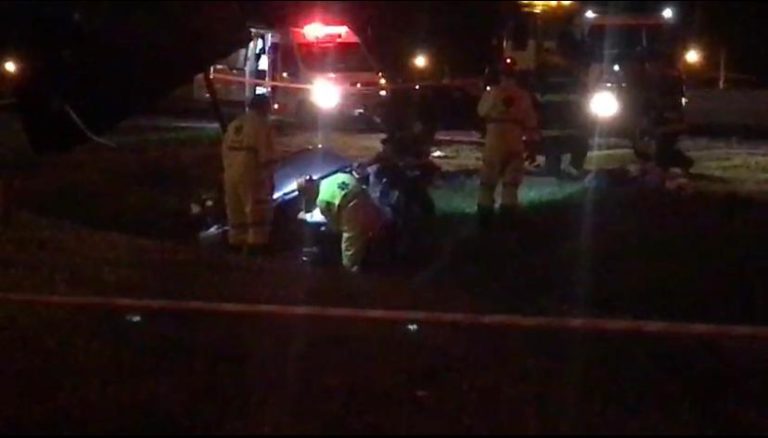 Vídeo | Acidente entre dois carros deixa um morto e dois feridos na rodovia Antônio Duarte Nogueira