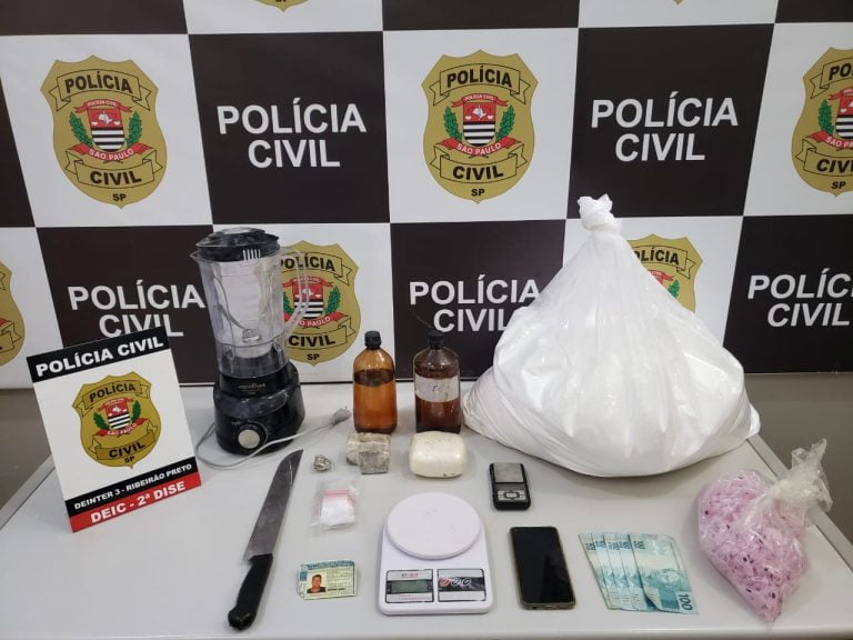DISE de Ribeirão Preto flagra traficante com drogas em casa