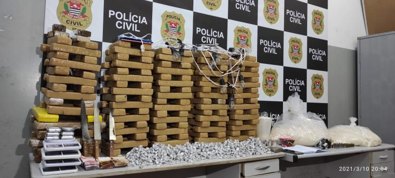 Polícia Civil apreende mais de 140 quilos de drogas em Ribeirão Preto