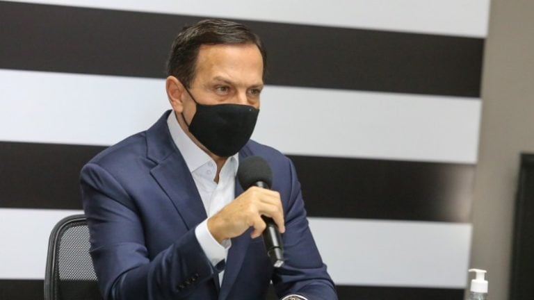 Dória testa positivo para o novo coronavírus pela segunda vez