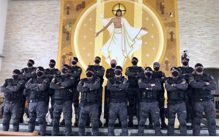 Ação da Rota arrecada mais de uma tonelada de alimentos na Campanha Vacina Contra a Fome