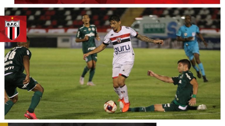 Botafogo empata com o Palmeiras no Santão