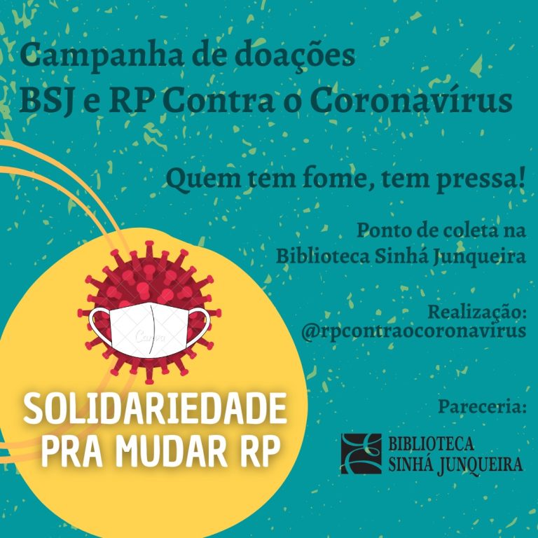 Biblioteca Sinhá Junqueira é ponto de arrecadação de doações a famílias carentes durante pandemia