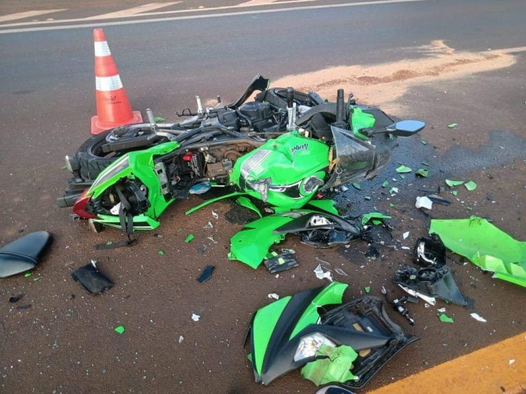 Morre motociclista que estava internado em estado grave após acidente na região