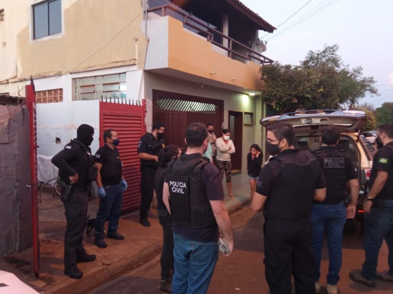 Polícia Civil realiza operação de combate ao tráfico de drogas em Pontal