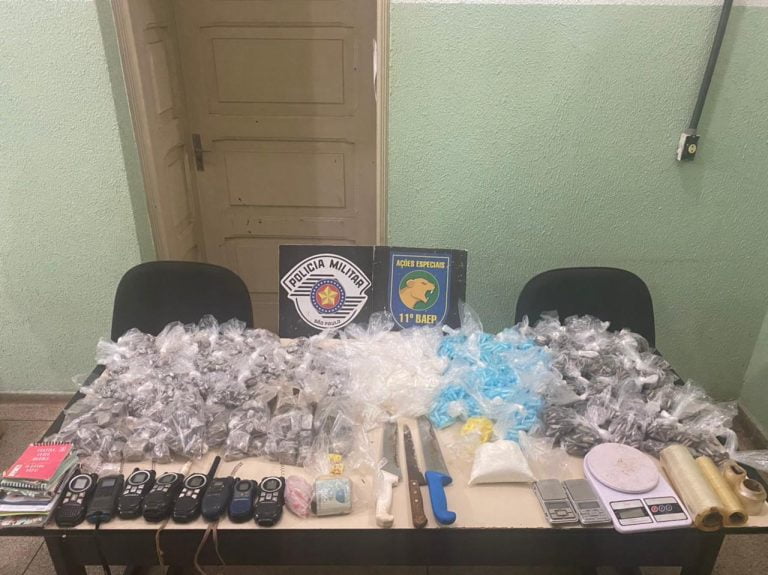 Dois homens são presos durante operação contra o tráfico de drogas na zona Norte de Ribeirão