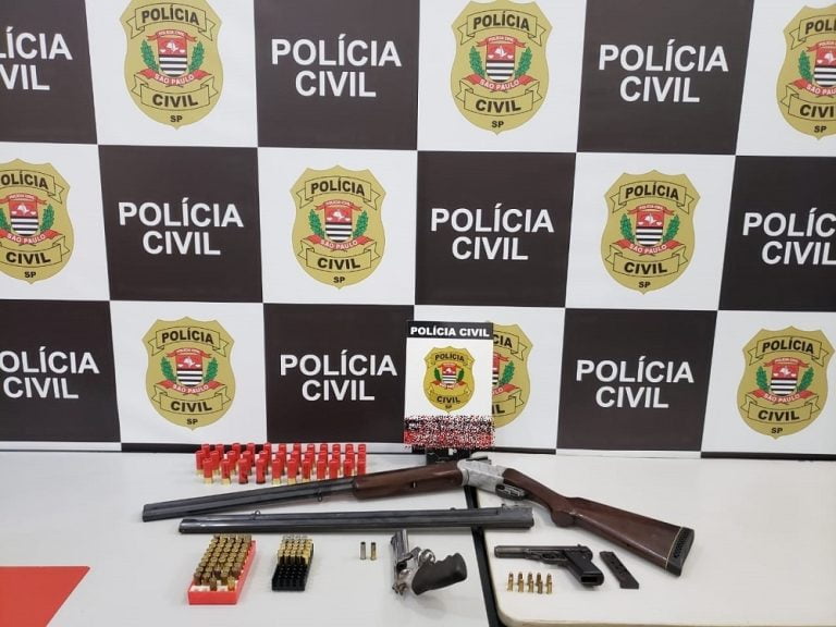 Homem é detido com três armas de fogo em Cravinhos