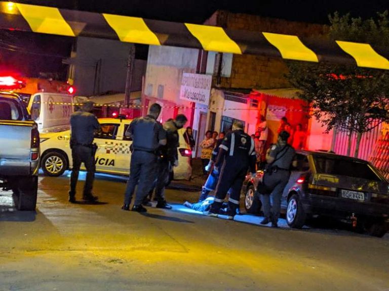 Polícia Militar momentos após a ocorrência Imagem: Maycon Maximino