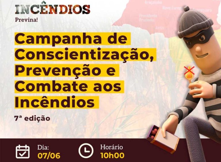 7ª edição da Campanha de Conscientização, Prevenção e Combate aos Incêndios em Ribeirão ocorre nesta segunda