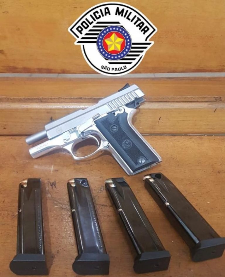 Após a polícia encontrar um baleado, homem é preso por porte ilegal de arma em Ribeirão