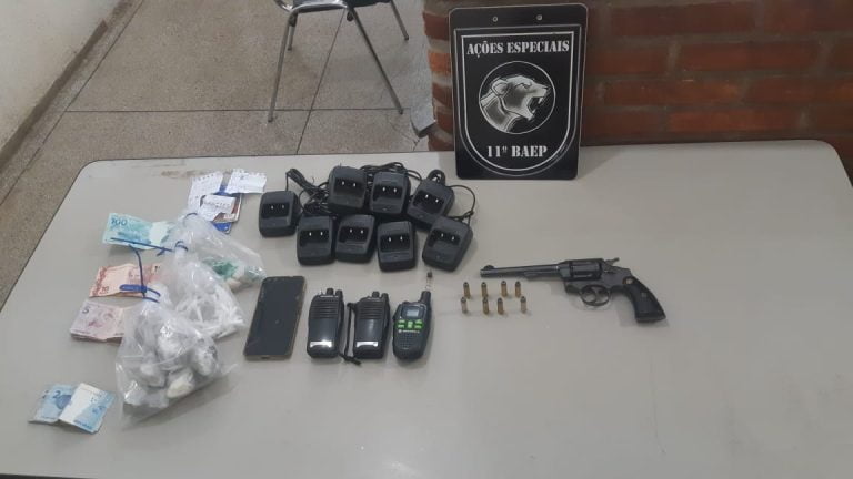 Homem é preso por tráfico de drogas e posse ilegal de arma no Simioni