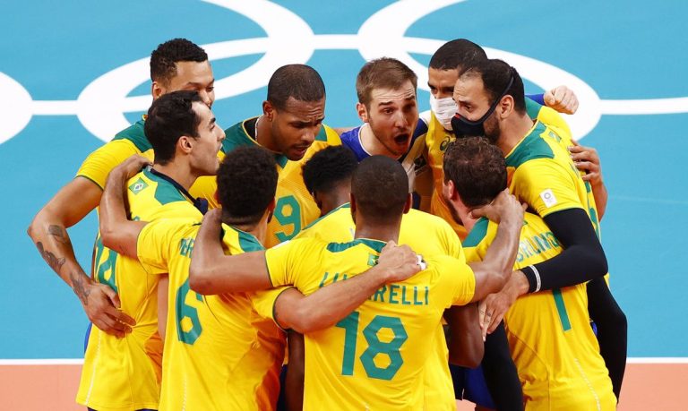 De virada, Brasil vence a Argentina por 3×2 no vôlei masculino