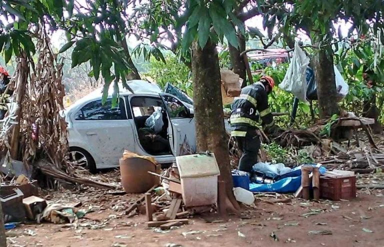 Acidente termina com uma mulher morta e duas crianças feridas na região