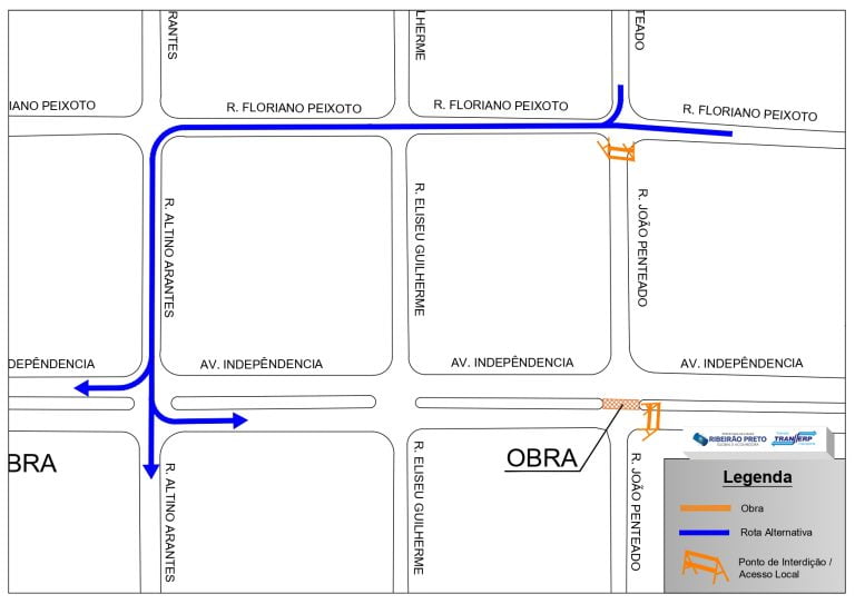 Novo trecho da Independência é interditado nesta terça (14)