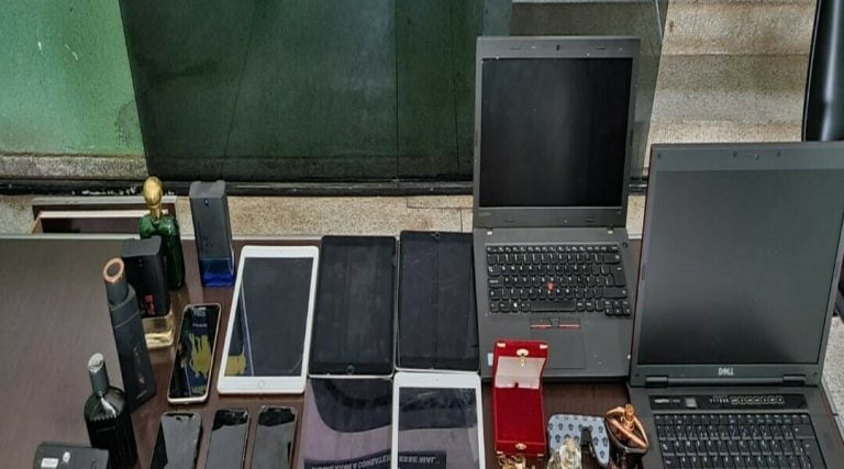 Vídeo | Polícia prende suspeitos de assalto no Jardim Palmares