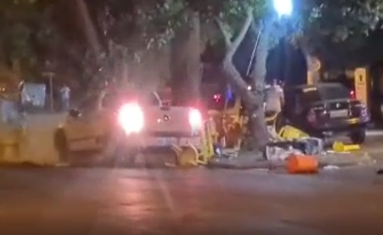 Vídeo | Motorista tenta atropelar pessoas propositalmente em Birigui