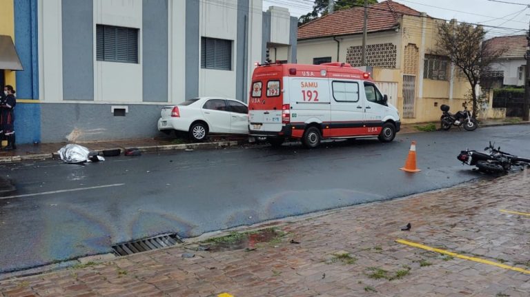Motociclista morre após se envolver em acidente em Araraquara