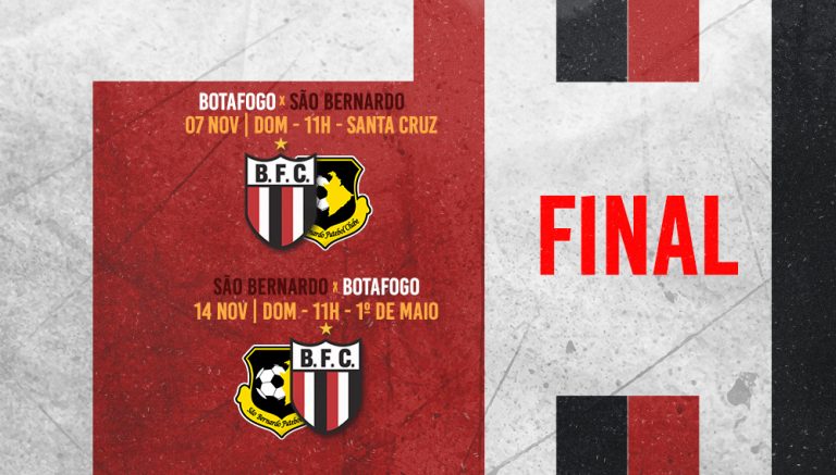 Botafogo disputa a primeira final da Copa Paulista contra o São Bernardo neste domingo (7)