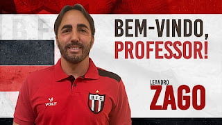 Leandro Zago, ex-Joinville, é o novo treinador do Botafogo-SP
