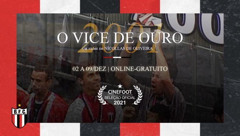 Filme do Vice-Campeonato de 2001 é “Finalista” da 12ª edição do Cinefoot