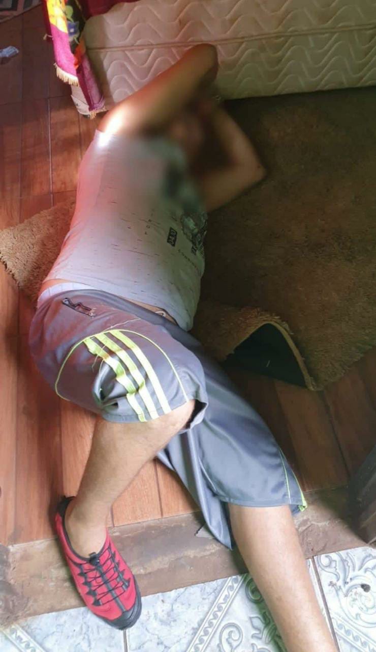 Criminoso cai do telhado durante fuga e acaba preso