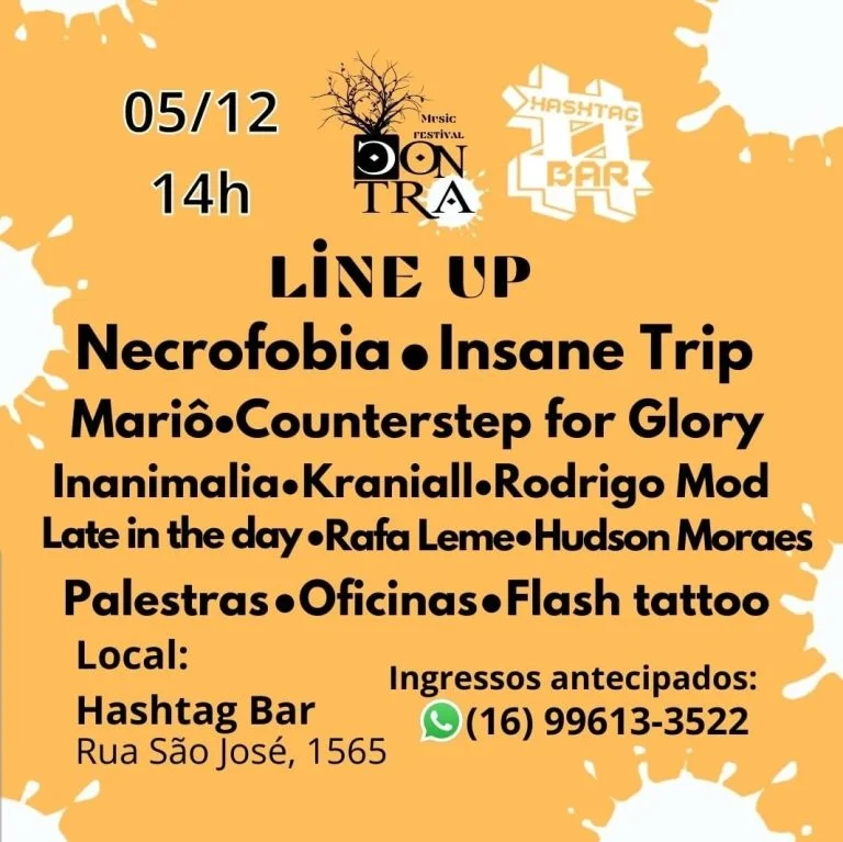 A nova MPB na nossa região e o Contra Music Festival, Festival de artistas e bandas autorais.