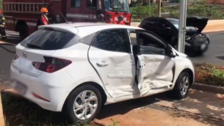 Acidente na zona Sul de Ribeirão deixa feridos