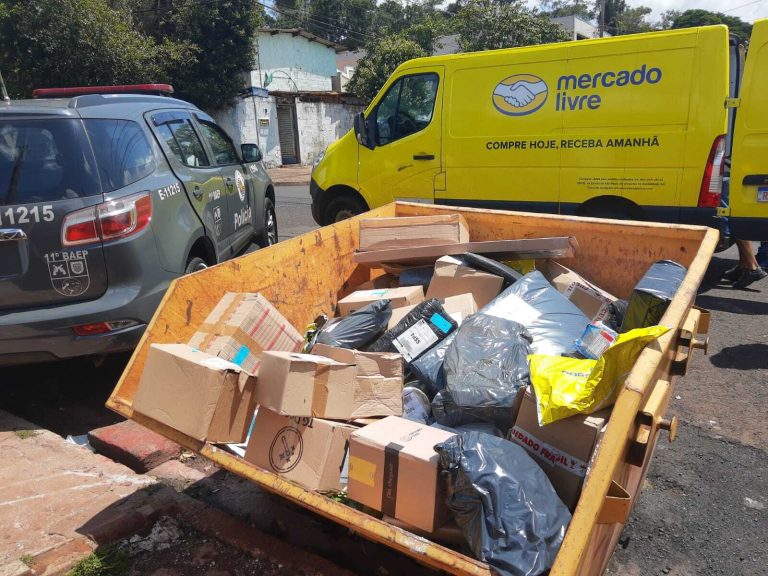 Baep localiza carga e veículo roubados da Mercado Livre em Ribeirão Preto