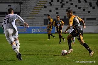 Léo Condé está inconformado com a falta de sorte na derrota do Novorizontino diante da Ponte Preta