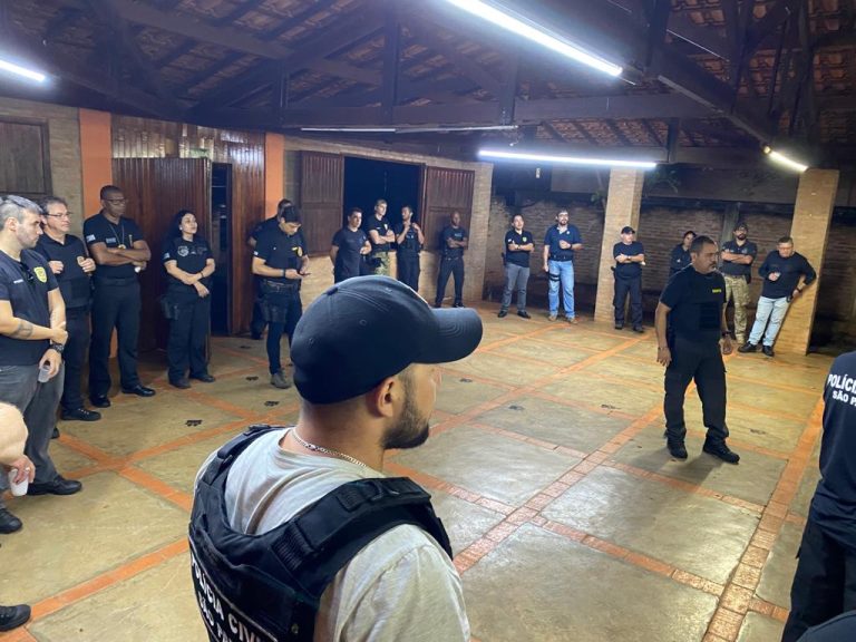 Polícia Civil desencadeia mega operação de combate ao tráfico em Barretos