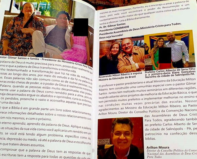 Foto em bíblia derruba Milton Ribeiro do Ministério da Educação