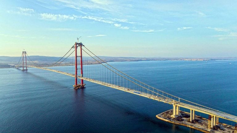 Turquia tem a maior ponte suspensa do mundo