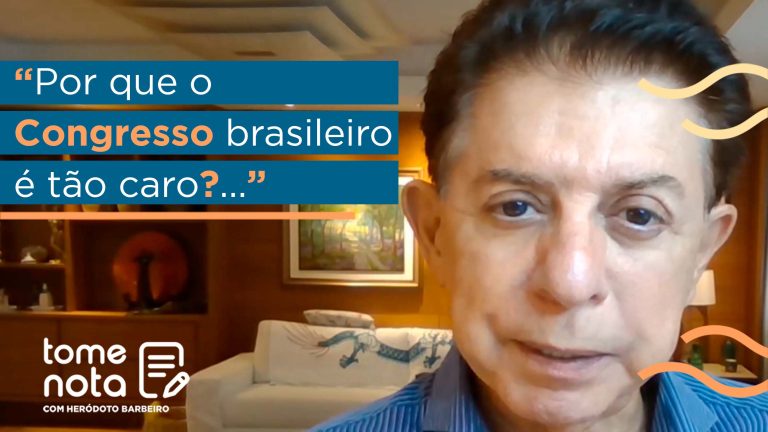 Tome Nota: Por que o Congresso brasileiro é tão caro?