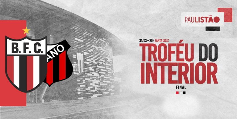 Botafogo decide Troféu do Interior, quinta-feira, no Estádio Santa Cruz