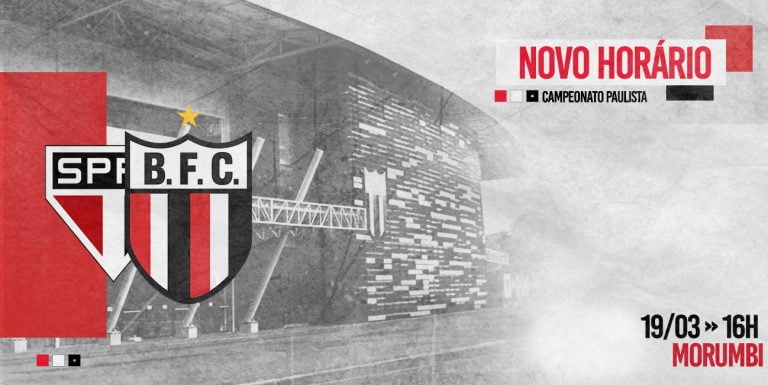 FPF ALTERA JOGOS DA ÚLTIMA RODADA, E BOTAFOGO ENFRENTA O SÃO PAULO NO SÁBADO