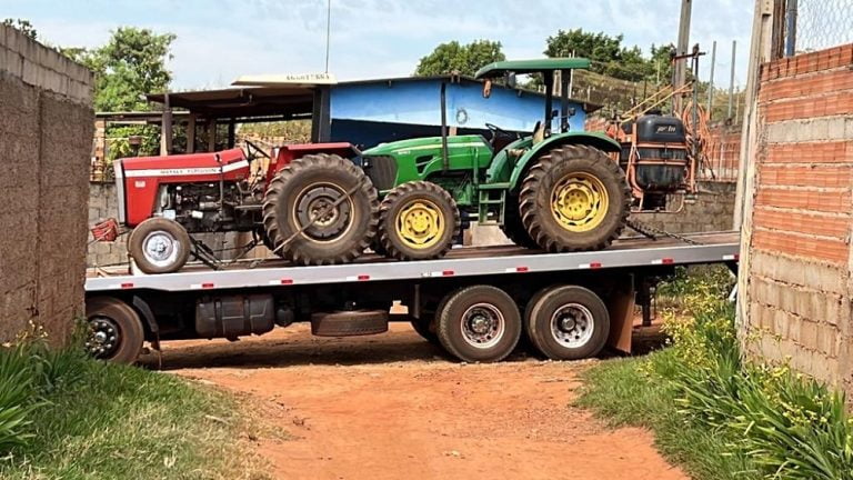 Deic prende quadrilha envolvida em roubos e furtos de tratores
