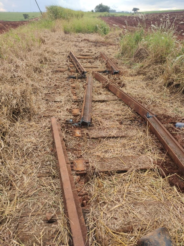 O trem complicou!! Polícia prende quadrilha que cortava e furtava trilhos na zona rural norte de Ribeirão Preto