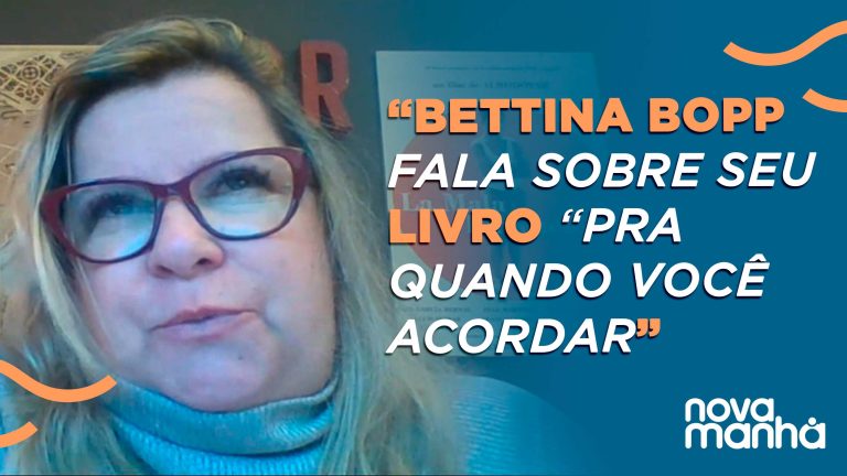 Bettina Bopp fala sobre seu livro “Pra quando você acordar”