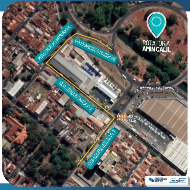 Trecho da rotatória Amin Calil será interditado nesta quarta, dia 27