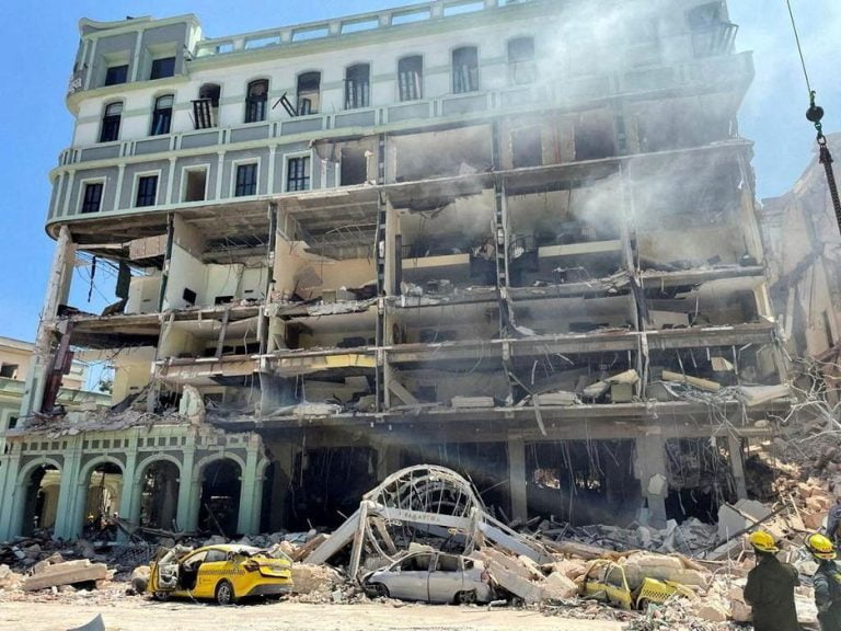 Explosão de hotel no centro de Havana, em Cuba, deixa mortos e feridos
